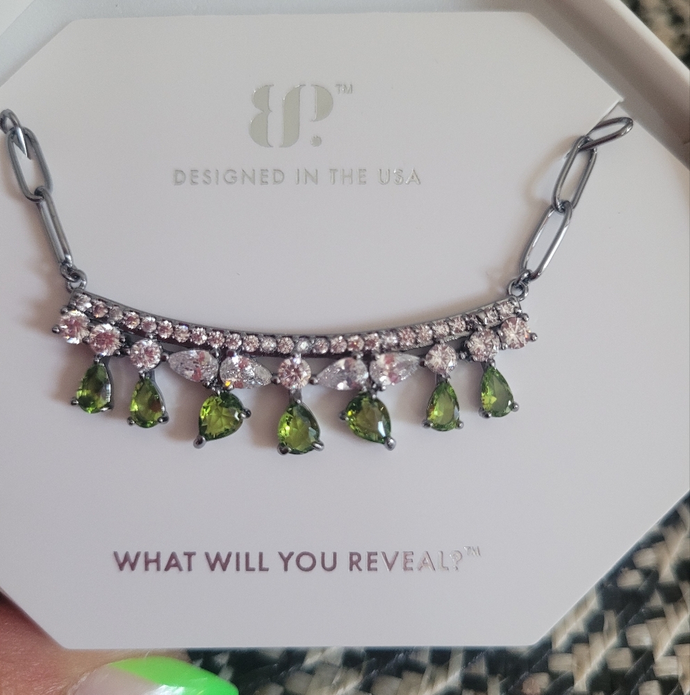 NEW Bomb Party August 2025 Necklace Dew Kissed Limes